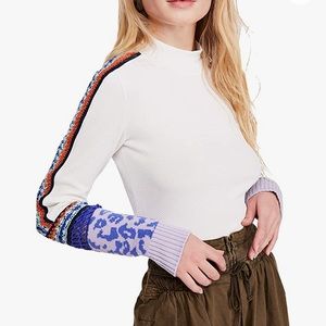 Free people "switch it up" thermal. White. Size L